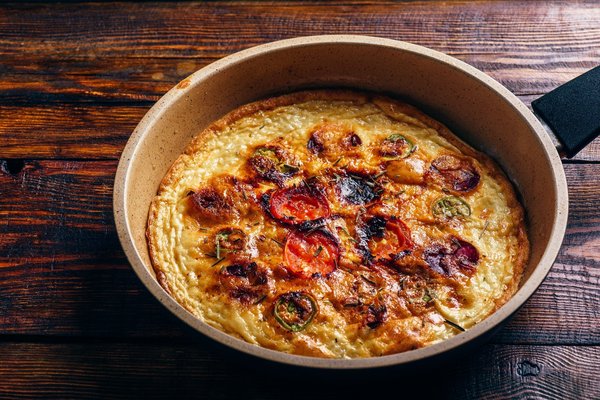 Comment préparer une frittata salée légère et savoureuse