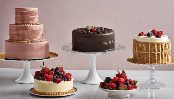 Solutions élégantes pour présenter vos gâteaux et desserts